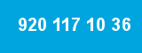 920 117 10 36